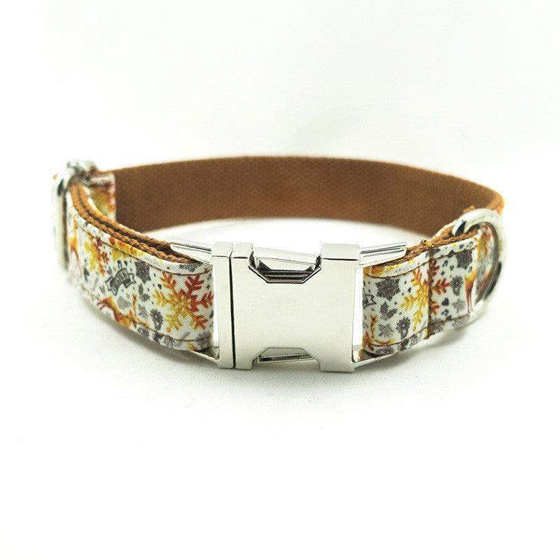 Shimmering Holiday Pet Collar