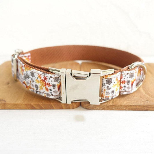 Shimmering Holiday Pet Collar