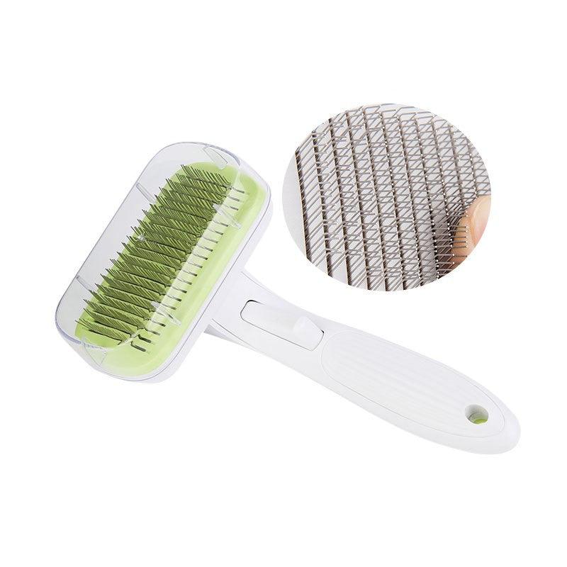 Automatic Pet Hair Brush Remover - Professional Grooming Tool for Dogs & Cats