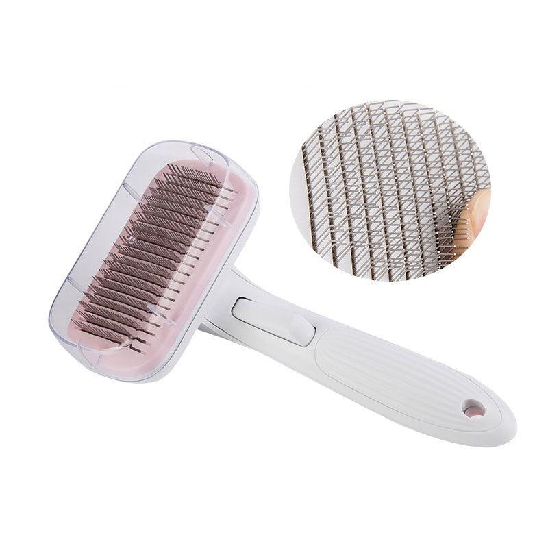 Automatic Pet Hair Brush Remover - Professional Grooming Tool for Dogs & Cats
