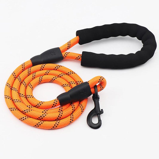 Nightglow Reflective Round Rope Dog Leash