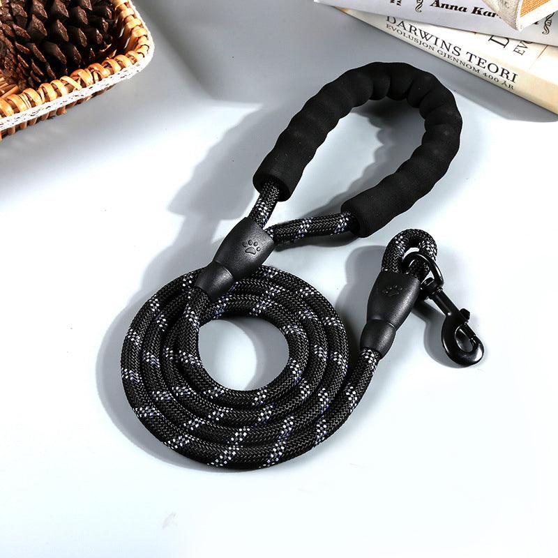 Nightglow Reflective Round Rope Dog Leash