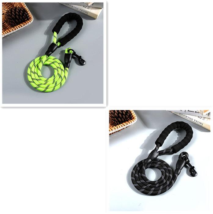 Nightglow Reflective Round Rope Dog Leash